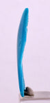 5carat GEM SILICA CHRYSOCOLLA Cabochon Lily Mine Peru Royal Blue Color Jewelry B77