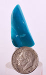 5carat GEM SILICA CHRYSOCOLLA Cabochon Lily Mine Peru Royal Blue Color Jewelry B77
