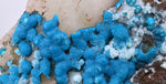 4.6cms  QUARTZ CHRYSOCOLLA TENTADORA Mine Peru Grape Botryoidal Stalactite Crystals Rare Ajoite (?)Mineral Specimen Collectors ce979