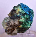 6.3cms  QUARTZ CHRYSOCOLLA TENTADORA Mine Peru Grape Botryoidal Stalactite Crystals Rare Ajoite (?)Mineral Specimen Collectors ce981