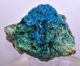 6.3cms  QUARTZ CHRYSOCOLLA TENTADORA Mine Peru Grape Botryoidal Stalactite Crystals Rare Ajoite (?)Mineral Specimen Collectors ce981