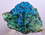 6.3cms  QUARTZ CHRYSOCOLLA TENTADORA Mine Peru Grape Botryoidal Stalactite Crystals Rare Ajoite (?)Mineral Specimen Collectors ce981