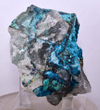 7cms  QUARTZ CHRYSOCOLLA TENTADORA Mine Peru Grape Botryoidal Stalactite Crystals Rare Ajoite (?)Mineral Specimen Collectors ce985