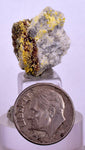 11  MINERALS COLLECTION Flat Pyrite Wholesale Peru Chrysocolla Agate Including Display Box J540