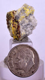 11  MINERALS COLLECTION Flat Pyrite Wholesale Peru Chrysocolla Agate Including Display Box J540