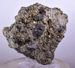 7.8cms GALENA PYRITE PERU Crystals Cluster Collectors Mineral Specimen G247