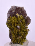 2.8cms AXINITE EPIDOTE QUARTZ Crystals Cluster Prehnite Peru Mineral Specimen Collectors C04