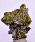 4.4cms AXINITE EPIDOTE QUARTZ Crystals Cluster Prehnite Peru Mineral Specimen Collectors C05