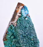 4.7cms  QUARTZ CHRYSOCOLLA TENTADORA Mine Peru Grape Botryoidal Stalactite Crystals Rare Ajoite (?)Mineral Specimen Collectors ce986
