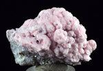 4.6cms RHODOCHROSITE ROSETTE SPHALERITE  Pyrite Peru Pink Crystals Collector Mineral Specimen R615
