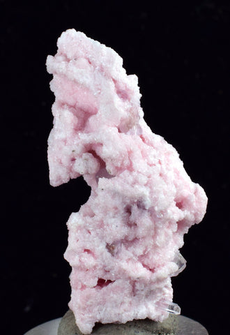 3.8cms RHODOCHROSITE ROSETTE QUARTZ Peru Pink Crystals Collector Mineral Specimen R616