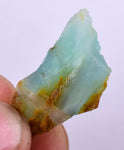 53Grams Lot BLUE OPAL ROUGH Peru Rough Scenic Quality Translucent Jewelry O748