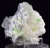 7.1cms AUGELITE CRYSTAL PERU Dark Green Bright Needle Quartz Pasto Bueno Rare Gemstone Facet Grade A574