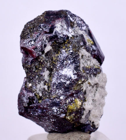23.5cts PROUSTITE RUBY SILVER Crystals Uchucchacua Mine Peru Mineral Specimen H326