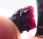 6.5cts PROUSTITE RUBY SILVER Crystals Uchucchacua Mine Peru Mineral Specimen H328