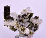 4.3cms EPIDOTE QUARTZ CRYSTALS Miniature Peru Cluster Aesthetic Green Yellow Color Mineral Specimen C995