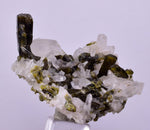 4.3cms EPIDOTE QUARTZ CRYSTALS Miniature Peru Cluster Aesthetic Green Yellow Color Mineral Specimen C995