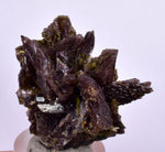 3.4cms AXINITE EPIDOTE Crystals Cluster Prehnite Peru Mineral Specimen Collectors C999