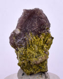 2.8cms AXINITE EPIDOTE QUARTZ Crystals Cluster Prehnite Peru Mineral Specimen Collectors C04