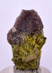 2.8cms AXINITE EPIDOTE QUARTZ Crystals Cluster Prehnite Peru Mineral Specimen Collectors C04