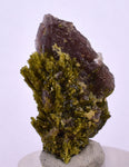 2.8cms AXINITE EPIDOTE QUARTZ Crystals Cluster Prehnite Peru Mineral Specimen Collectors C04