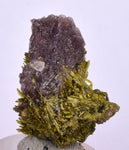 2.8cms AXINITE EPIDOTE QUARTZ Crystals Cluster Prehnite Peru Mineral Specimen Collectors C04