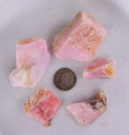 57Grams Lot PINK OPAL ROUGH A A Quality Jewelry Pendant Peru Coral Color P261