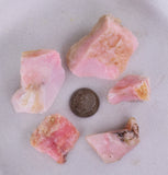 57Grams Lot PINK OPAL ROUGH A A Quality Jewelry Pendant Peru Coral Color P261