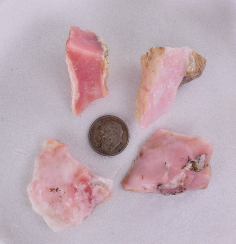 51Grams Lot PINK OPAL ROUGH A A Quality Jewelry Pendant Peru Coral Color P262