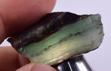 52Grams Lot BLUE OPAL ROUGH Peru Rough Scenic Quality Translucent Jewelry O747