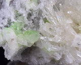 7.1cms AUGELITE CRYSTAL PERU Dark Green Bright Needle Quartz Pasto Bueno Rare Gemstone Facet Grade A574