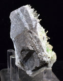 7.1cms AUGELITE CRYSTAL PERU Dark Green Bright Needle Quartz Pasto Bueno Rare Gemstone Facet Grade A574