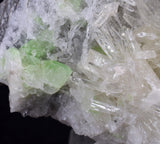 7.1cms AUGELITE CRYSTAL PERU Dark Green Bright Needle Quartz Pasto Bueno Rare Gemstone Facet Grade A574