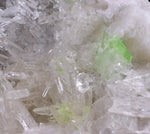 7.1cms AUGELITE CRYSTAL PERU Dark Green Bright Needle Quartz Pasto Bueno Rare Gemstone Facet Grade A574