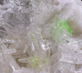 7.1cms AUGELITE CRYSTAL PERU Dark Green Bright Needle Quartz Pasto Bueno Rare Gemstone Facet Grade A574