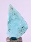 7carats BLUE OPAL CABOCHON Pendant Wire Wrap Caribean Turquoise Color Peru B79