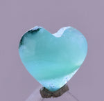 1.5carats BLUE OPAL CABOCHON Pendant Wire Wrap Caribean Turquoise Color Peru B83