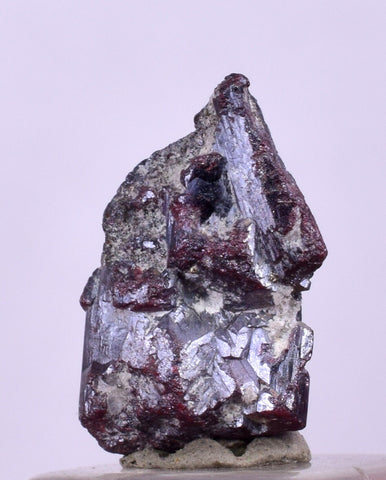 6.5cts PROUSTITE RUBY SILVER Crystals Uchucchacua Mine Peru Mineral Specimen H328