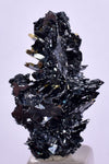 2.7cms GOLDEN RUTILE HEMATITE Spray Needles Crystals Titanium Bahia Brazil Mineral Spacimen  X23