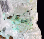 7.5cms CHRYSOCOLLA SELENITE CRYSTALS Lily Mine Peru Gypsum Mineral Specimen T418
