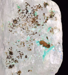 7.5cms CHRYSOCOLLA SELENITE CRYSTALS Lily Mine Peru Gypsum Mineral Specimen T418