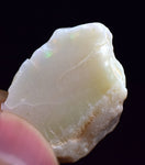 8.5cts PRECIOUS FIRE OPAL Australian Rough Seam Nobby Opal Coober Pedy O753