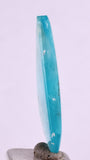 7carats BLUE OPAL CABOCHON Pendant Wire Wrap Caribean Turquoise Color Peru B79