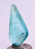 7carats BLUE OPAL CABOCHON Pendant Wire Wrap Caribean Turquoise Color Peru B79