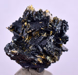 2.5cms GOLDEN RUTILE HEMATITE Spray Needles Crystals Titanium Bahia Brazil Mineral Spacimen  X20