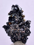 2.7cms GOLDEN RUTILE HEMATITE Spray Needles Crystals Titanium Bahia Brazil Mineral Spacimen  X23
