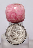20cts RHODOCHROSITE INCA ROSE Cabochon Peru Gemstones Mineral Specimen  B92