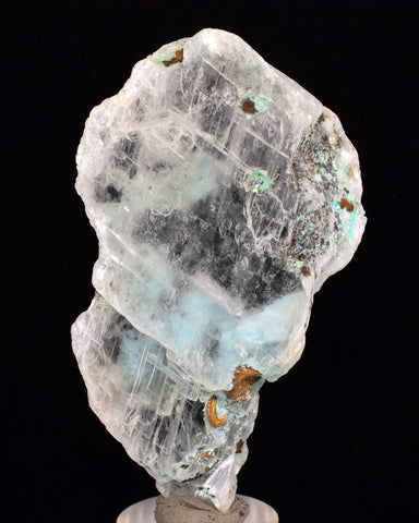 7.5cms CHRYSOCOLLA SELENITE CRYSTALS Lily Mine Peru Gypsum Mineral Specimen T418