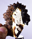 6.4cms RED LIMONITE MARCASITE Quartz Goethite Crystals Peru Mineral Specimen Q371