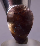 18.5cts GEM AXINITE PURPLE Cabochon Peru Super Shiny Rare Mineral Specimen B89